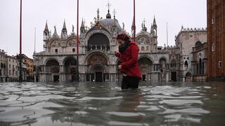 Venecia sufre una inundación “apocalíptica” 