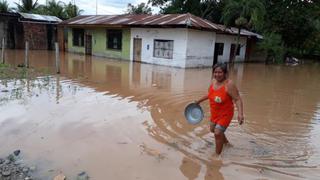 13 distritos de provincias de San Martín en emergencia por lluvias torrenciales