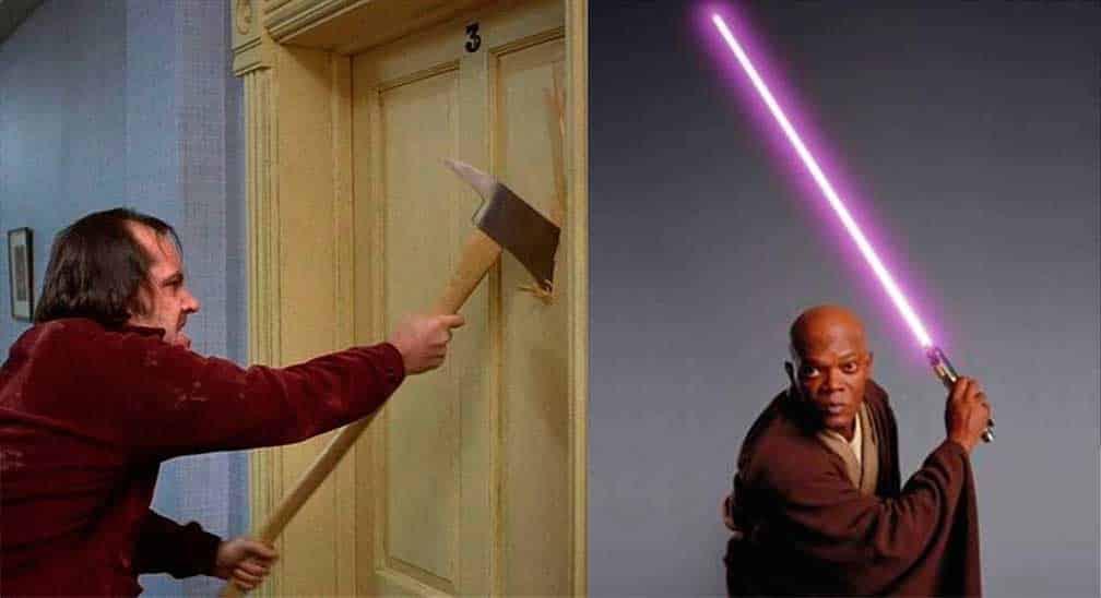 El sable de luz manejado por Samuel L. Jackson en “Star Wars” podría venderse por hasta 100,000 libras (109,000 euros/US$ 120,600).