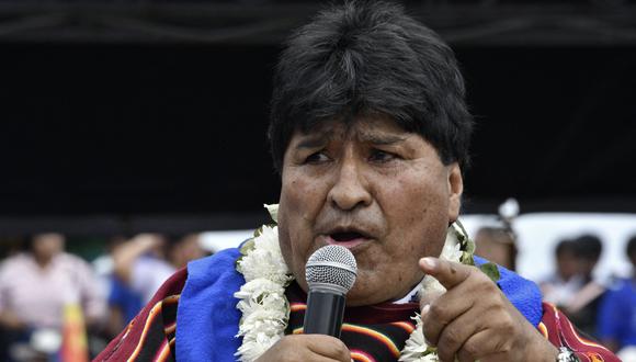 El expresidente de Bolivia Evo Morales. (Foto de Aizar RALDES / AFP).