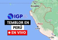 Temblor en Perú hoy, sábado 11 de mayo: reporte sísmico por el IGP EN VIVO, hora exacta y magnitud
