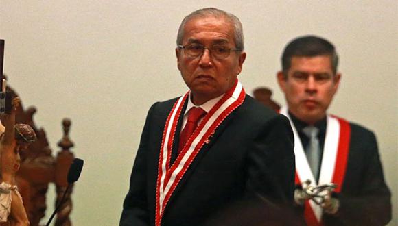 Fiscal de la Nación, Pedro Chávarry, renunció al cargo en medio de cuestionamientos por tratar de hacer cambios en el equipo especial Lava Jato. (Foto: Andina)