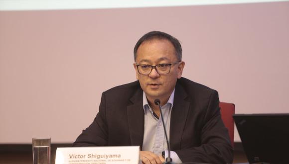 Victor Shiguiyama, jefe de la Sunat. (Foto: USI)