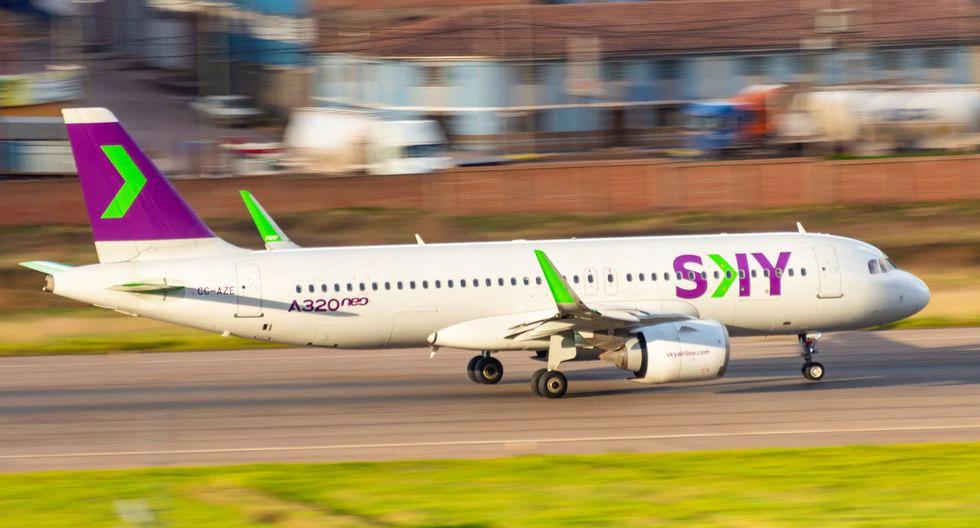 Sky Airline Perú pretende transportar 2.2 millones de pasajeros en el 2021. (Foto: Sky)