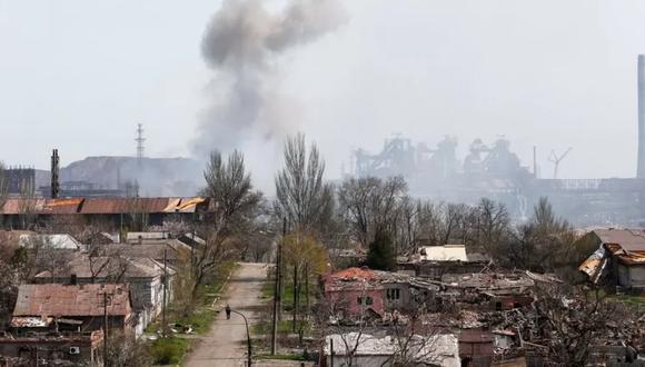 La artillería rusa bombardeó Mariúpol, una ciudad rusófona de 441,000 habitantes, situada a unos 55 km de la frontera rusa y a 85 km del bastión de los separatistas prorrusos de Donetsk. (REUTERS).