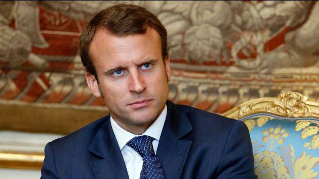 Emmanuel Macron, presidente de Francia.