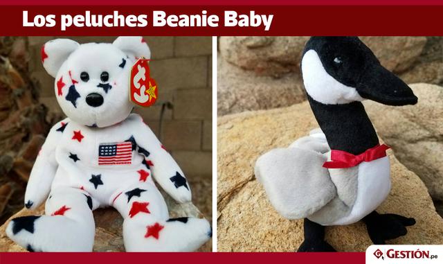 FOTO 9 | Los peluches Beanie Baby:

A mediados de los años 1990, se pusieron de moda en Estados Unidos los peluches Beanie Baby, que empezaron valiendo cinco dólares pero pronto alcanzaron precios de miles de dólares por algunos de ellos.

La compañía que los fabricaba, Ty, limitaba deliberadamente su producción y estimuló el coleccionismo y la especulación. El comercio de Beanie Baby llegó a representar hasta un 10% de las transacciones en eBay.