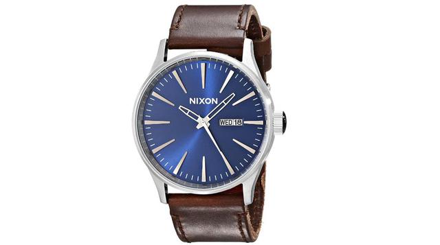 11. Nixon: Sentry Leather, 42mm. Precio: US$ 123.14, disponible en Amazon.