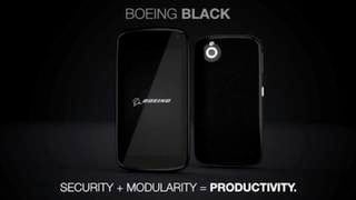 Boeing presentó Black, el celular para misiones especiales