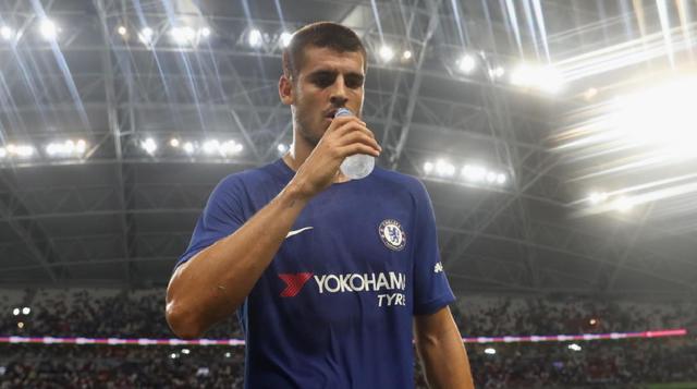 Álvaro Morata. US$ 94 millones fue la cifra que pagó el Chelsea por el delantero, al retirarse del Madrid (foto: Getty).