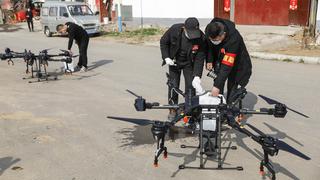 China desarrolla un nuevo sistema de vuelos en enjambre autónomos para drones