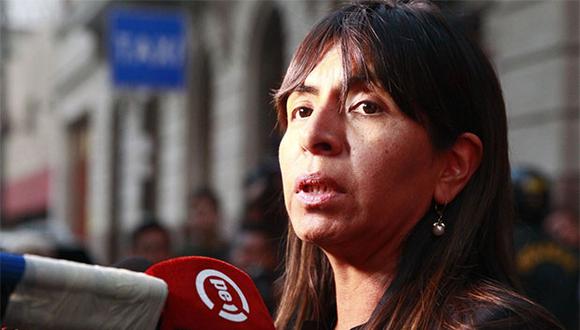Giulliana Loza fue incluida en investigación a Keiko Fujimori por presunta obstrucción a la justicia. (Foto: Agencia Andina)