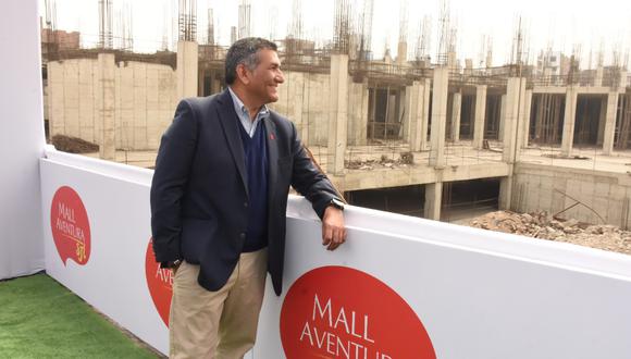 Javier Postigo, gerente general de Mall Aventura espera recibir en el primer año 1.7 millones de visitantes (Foto: Mall Aventura)