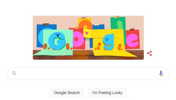 Doodle de Google por el Día del Padre. (Foto: Google)