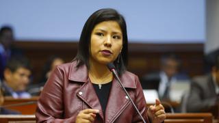 Indira Huilca evita responder si es comunista y niega que Vizcarra sea referente de la izquierda