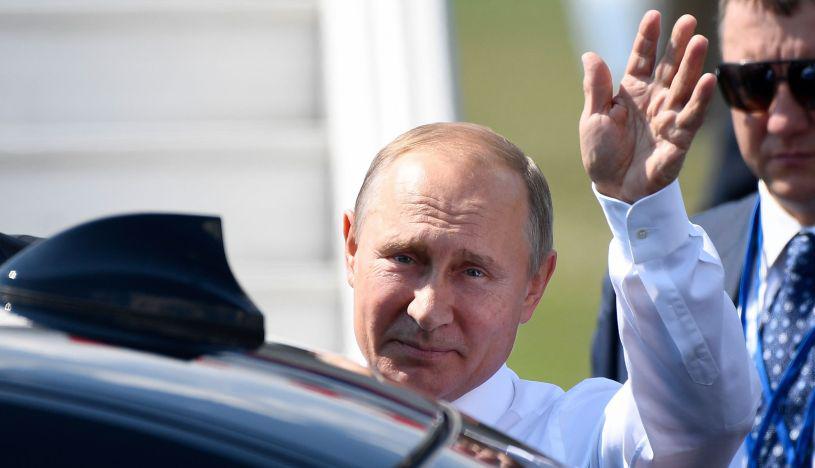 Vladimir Putin aterrizó en Helsinki a las 1:00 p.m. hora local (5:00 a.m. en Perú. (Foto: AFP)