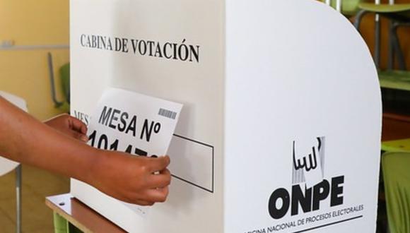 La ONPE también te informará tu número de mesa de sufragio y dirección de local de votación. (Foto archivo: ONPE)