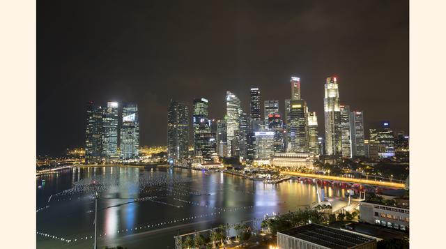 Singapur, puesto 2, con 22 millones 455 mil visitantes, 4% más que en el año anterior.