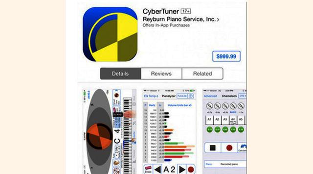 CyberTurner (US$ 999), Se configura como un afinador de pianos 2.0. Útil, pero ¿merece la pena pagar casi US$ 1,000? Se recomienda para profesionales del medio y con una experiencia que les sirva para aprovechar cada función de este caro servicio. (Foto: 