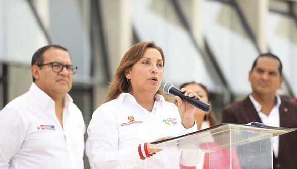 Dina Boluarte, presidenta de la República de Perú. (Foto: Presidencia)