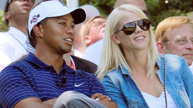 Tiger Woods y Elin Nordegren: Tras 6 años de matrimonio, la modelo sueca recibió US$ 300 millones. (Foto: AFP)