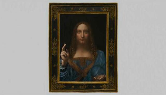 FOTO 2 | Esta obra multiplicó por 2.5 el anterior récord de US$ 179.4 millones, que había sido establecido por "Les femmes d'Alger (Version 'O'), de Pablo Picasso.Adquirido oficialmente para completar la colección del Louvre Abu Dabi, el "Salvator Mundi" no ha sido visto desde 2017 y habría sido comprado, según el Wall Street Journal, por cuenta del príncipe heredero de Arabia Saudí, Mohamed bin Salmán. (Foto: Google News)