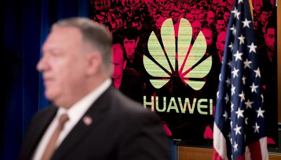 El secretario de Estado, Mike Pompeo, dijo que el cambio de norma “evitará que Huawei eluda la ley estadounidense a través de la producción de chips alternativos y el suministro de procesadores existentes”. (Foto: AFP)
