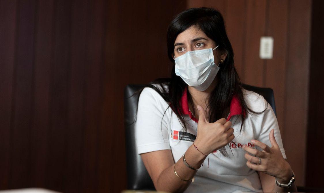 María Antonieta Alva, ministra de Economía. (Foto: Renzo Salazar | GEC)