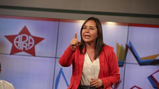 Comisión Política del Apra decidió retirar candidatura presidencial de Nidia Vílchez 