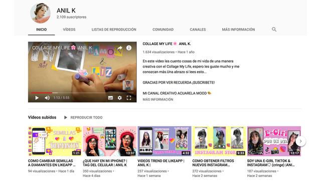 FOTO 3 | ANIL K. Tutoriales de tik tok y likeapp, DIY's, Recetas, tags y vlogs.