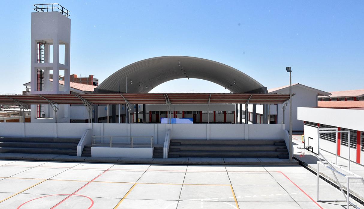 Los centros educativos son el tipo de obras más frecuentemente construidas mediante el mecanismo de obras por impuestos. (Foto: GEC)