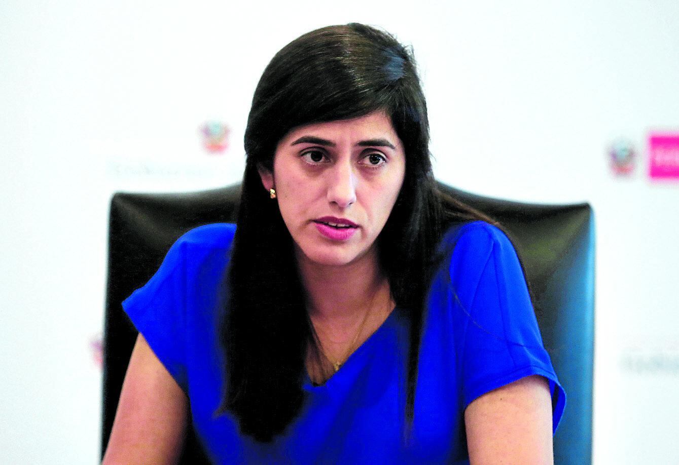 LIMA, 19 DE DICIEMBRE DEL 2019ENTREVISTA A LA MINISTRA DE ECONOMIA, MARIA ANTONIETA ALVA.FOTOS: MARIO ZAPATA NIETO / GEC