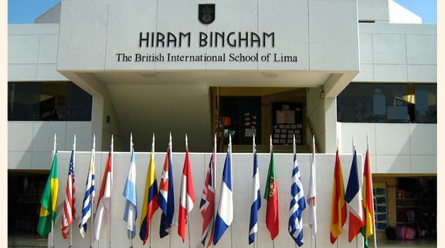 Hiram Bingham (Surco). Su mensualidad es S/ 2,546 y la cuota de ingreso es US$ 12,000.