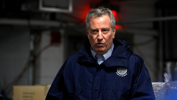 El alcalde de Nueva York Bill de Blasio. (REUTERS/Andrew Kelly/File Photo).