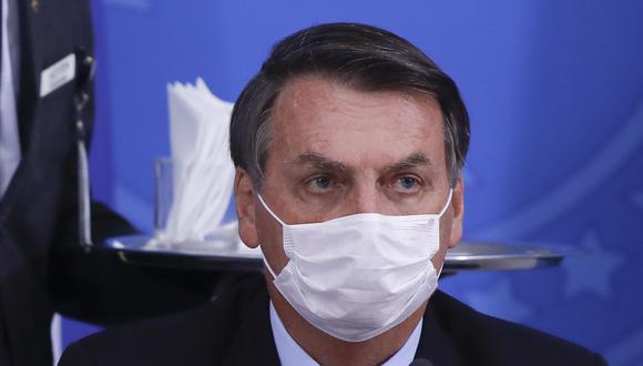 Jair Bolsonaro se somete a test por sospecha de coronavirus y ya toma hidroxicloroquina (Foto: Sergio LIMA / AFP).