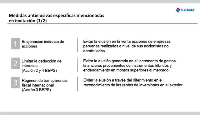 FOTO 10 | Medidas antielusivasespecíficas mencionadas
en invitación