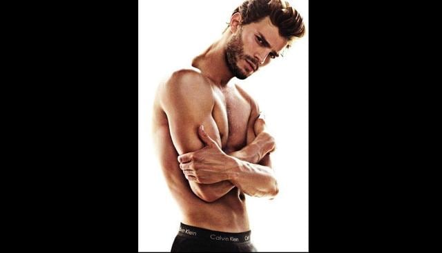 Jamie Dornan. En 2009, Dornan posó por primera vez para esta marca. (Calvin Klein)