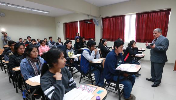 Postulantes participarán en el segundo examen de la Pre San Marcos para ingresar a la Decana de América. Foto: gob.pe