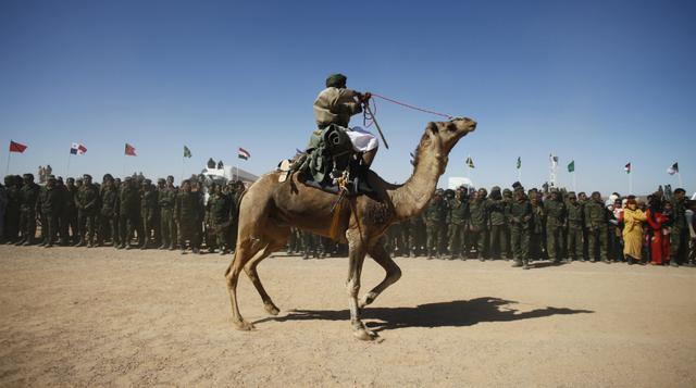 Sahara Occidental: El Sáhara Occidental, antigua colonia española, pasó de estar bajo la dictadura de Franco al «protectorado» marroquí. En busca de una mayor independencia, los saharauis han formado el llamado Frente Polisario, brazo armado de la Repúbli