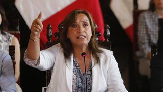 Dina Boluarte: “Estamos conversando con Migraciones sobre el ingreso de Evo Morales al país”