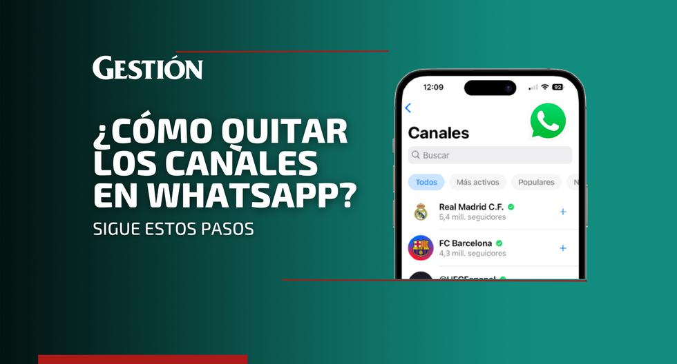 Whatsapp ¿cómo Eliminar Los Canales Que No Quieres Ver Videos GestiÓn 6718