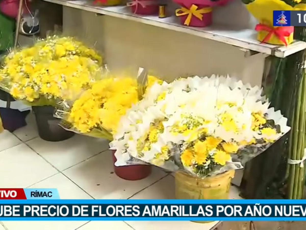 Año Nuevo: así se vive la venta de flores amarillas en el mercado del Rímac  | VIDEO nndc | PERU | GESTIÓN