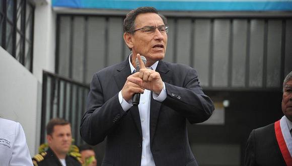 El presidente Martín Vizcarra comentó la decisión del TC durante una visita a Piura.