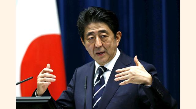 El primer ministro de Japón, Shinzo Abe, gana un equivalente a US$ 202,700 anuales.