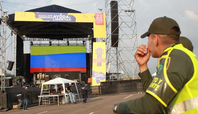 Venezuela Aid Live: Cúcuta ultima detalles para recibir 250.000 personas. (Foto: EFE)