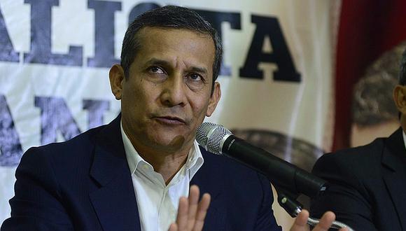 Ollanta Humala aseguró que la declaración de su exsecretaria solo corrobora la relación amical con José Paredes. (Foto: GEC)