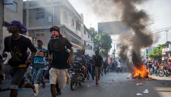 Ante los continuos ataques a civiles por parte de grupos armados, el aumento de los desplazamientos y el desorden civil en Haití. Foto: EFE