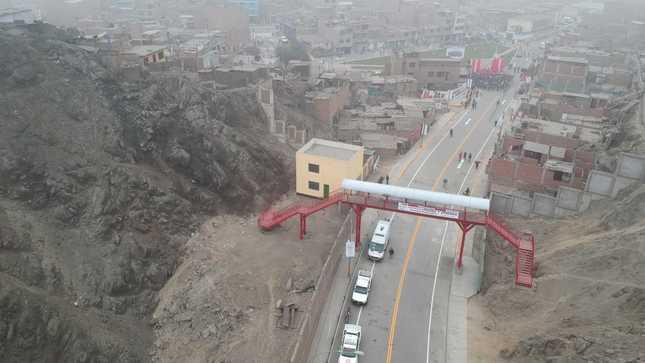 La vía tiene una extensión de 1.3 kilómetros. (Foto: Difusión)