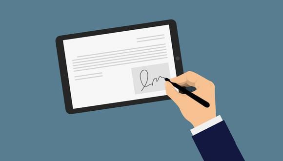 La ventaja de la firma digital sobre otras firmas de carácter electrónico es que tiene el mismo valor que la firma manuscrita debido a la tecnología que aplica. (Foto: iStock)