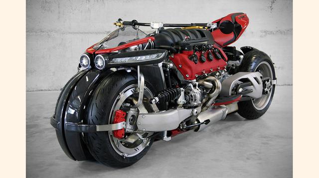 Esta motocicleta es la última creación del diseñador e ingeniero Ludovic Lazareth. (Foto: Megaricos)